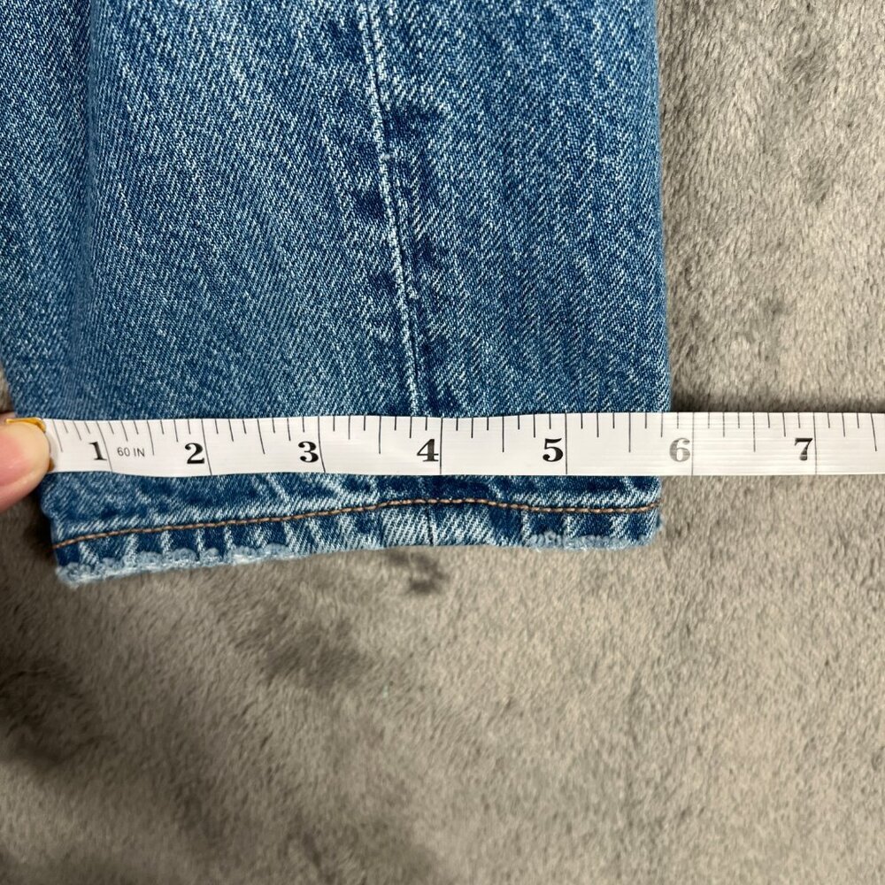 American Eagle Jean Women's size 00 Regular Mom Straight Stretch High Rise Y2K - Picture 8 of 8